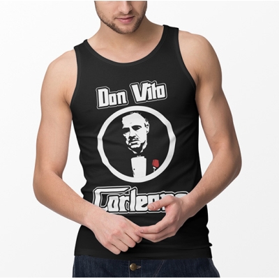 TANK TOP THE GODFATHER & SCAREFACE DON VITO CARLEONE